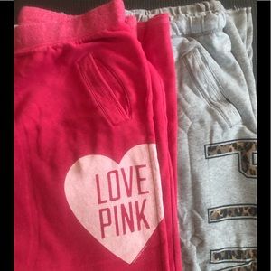 Vs Pink Boyfriend sweats